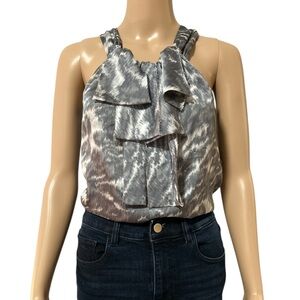 Stylish Gray Women's Top